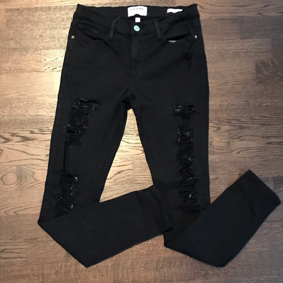 FRAME distressed jeans for sale!! - Picture 5 of 7